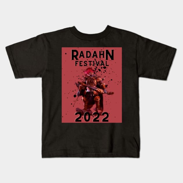 of radahn festival64 Kids T-Shirt by perdewtwanaus